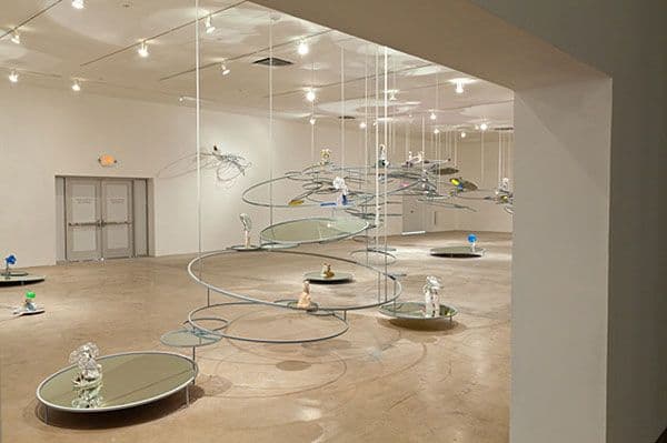 Installation view of Lands End