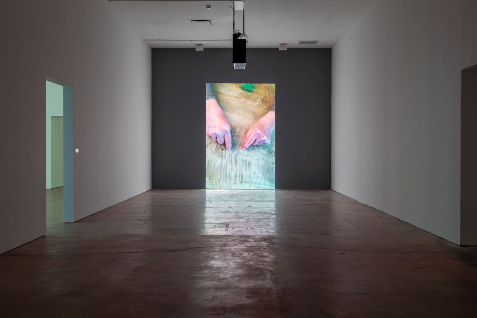 Bruce Nauman: His Mark installed at SITE SANTA FE, photo by Shayla Blatchford © 2023 Bruce Nauman / Artists Rights Society (ARS)