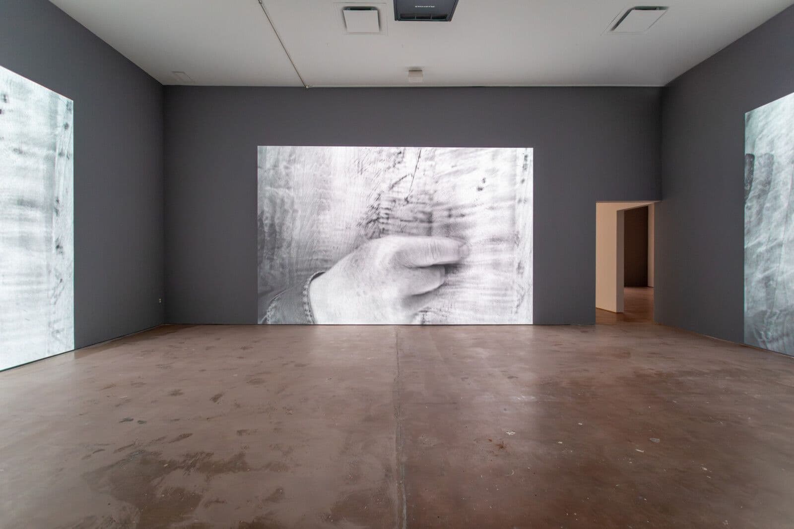 Bruce Nauman: His Mark installed at SITE SANTA FE, photo by Shayla Blatchford © 2023 Bruce Nauman / Artists Rights Society (ARS)