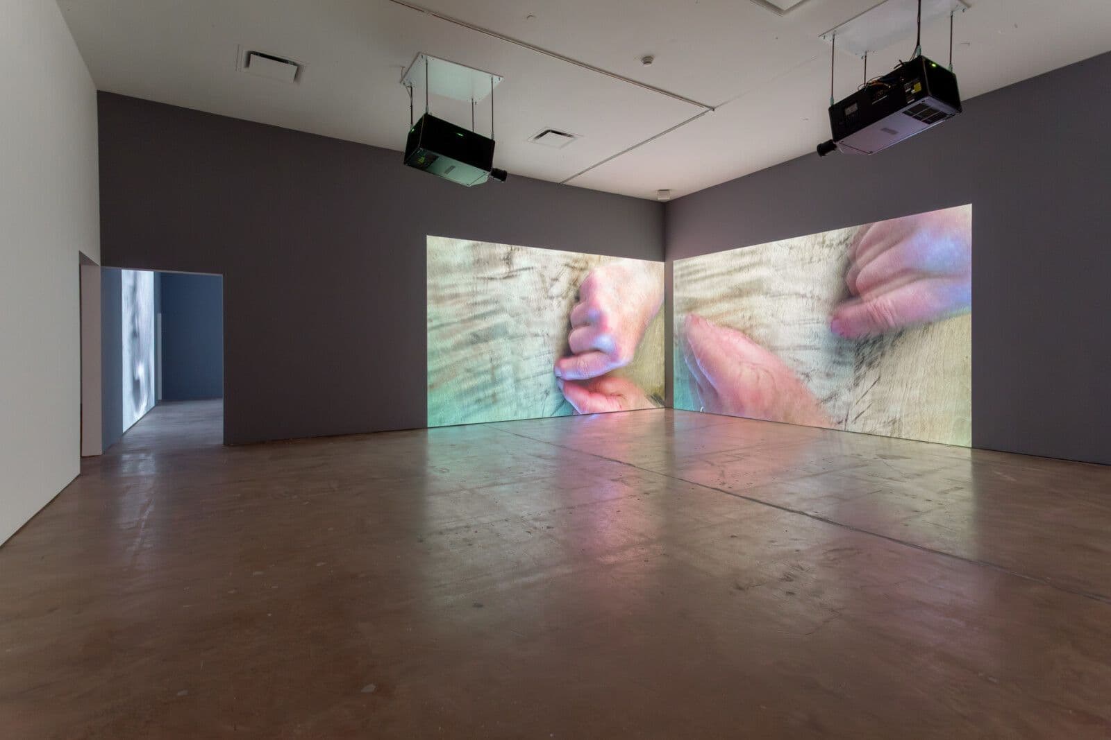 Bruce Nauman: His Mark installed at SITE SANTA FE, photo by Shayla Blatchford © 2023 Bruce Nauman / Artists Rights Society (ARS)